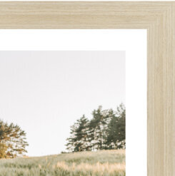 Frame option wood grain oak
