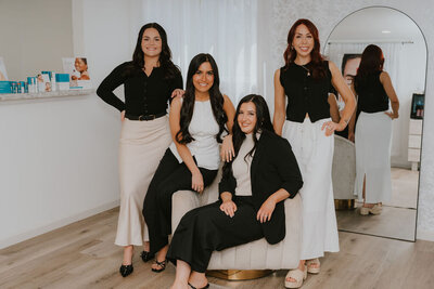 Friendly med spa team Fort Wayne
