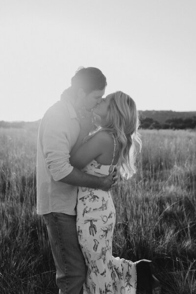 Beach engagement session