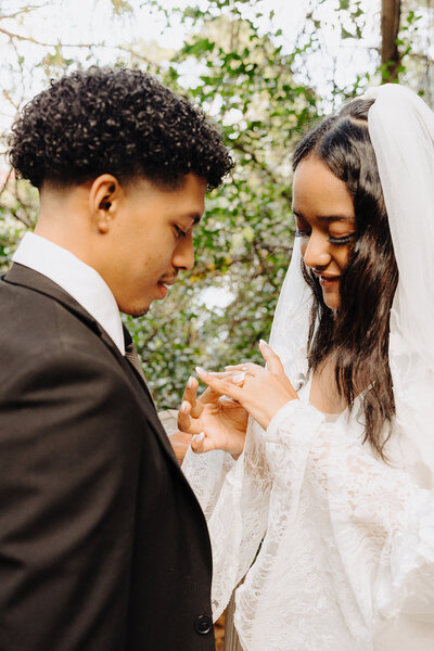 bride and groom florida wedding