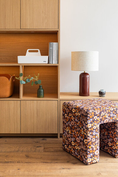 blauwe zelliges keuken