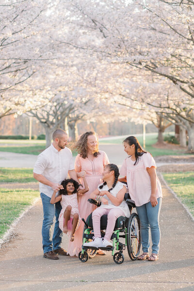 family portrait session north carolina photographer
