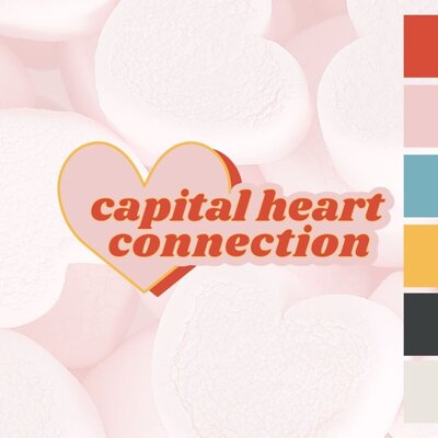 Logo Design forCapital Heart Connection designed by Rachel of Reach Creative