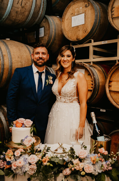 Intimate elopements at a local brewery in Florida.