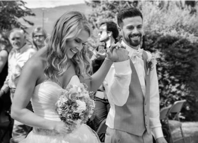 Kelowna wedding couple portrait by Up To You Photography