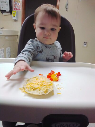 Snack Time Toddler Eating CPC Albuquerque Daycare