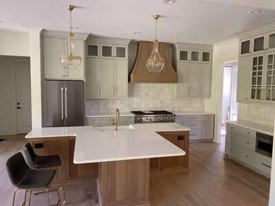 kitchen island and appliances to show kitchen and home remodeling in atlanta