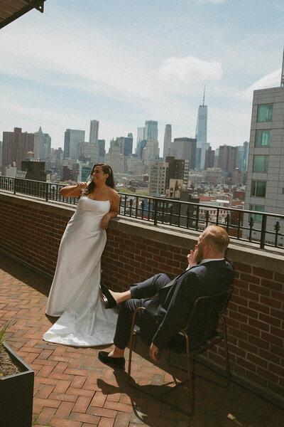 Lower East Side NYC Wedding Portraits