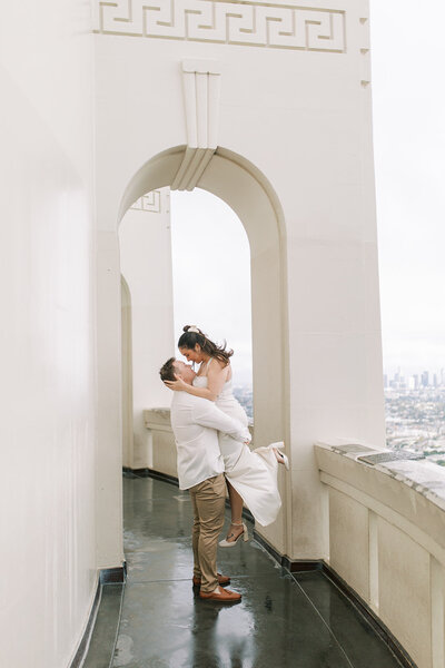Griffith Observatory Engagement and Proposal Photography