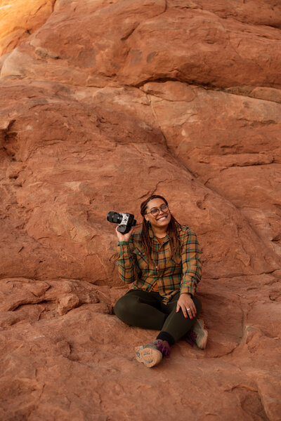 Krissy Johnson, a sedona elopement photographer