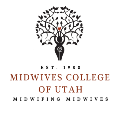 Logo of the Midwives College of Utah, where Yvonne received her midwifery education