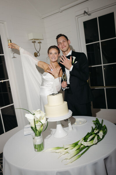 editorial image of a bride and groom at their wedding at Justine's Secret House in Austin, TX captured by documentary wedding photographer