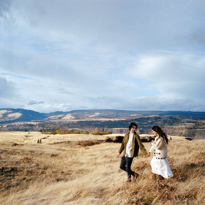Film engagement photography Portland Seattle