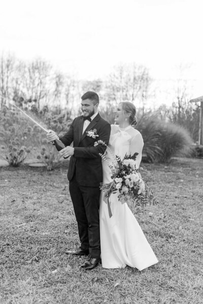 Bret and Brandie Evansville Owensboro Weddings Black and White Gallery65