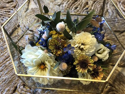 Leigh Florist Design Studio Audubon NJ flower preservation in terrariums