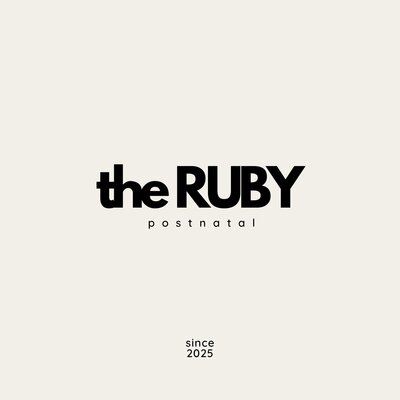 Logo of The Ruby Postnatal Retreat, a postpartum recovery retreat in Houston