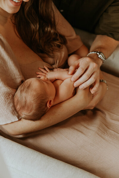 in home newborn session metro atlanta photographer, kattie jackson photography 
