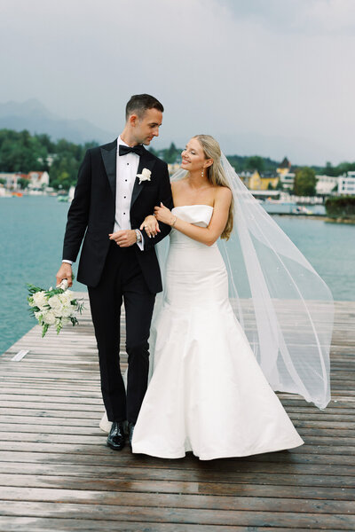 Destination Wedding Photography of a Elegant Lakeside Wedding in Austria 135