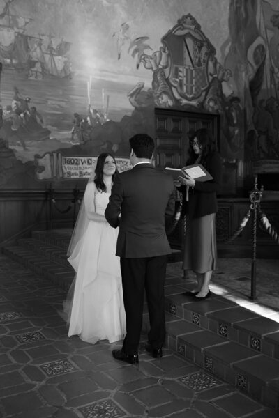 Santa Barbara Courthouse and Barbareño wedding - 7