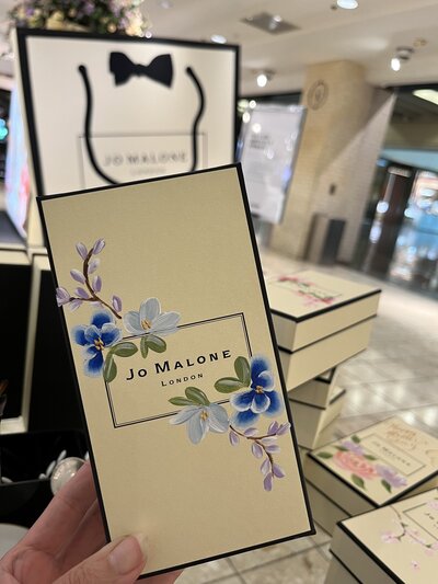 Jo Malone painted candle