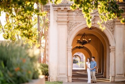 Balboa Park Engagement