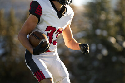 male football player