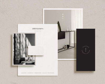 Ontwerp papier huisstijl interieurdesigner