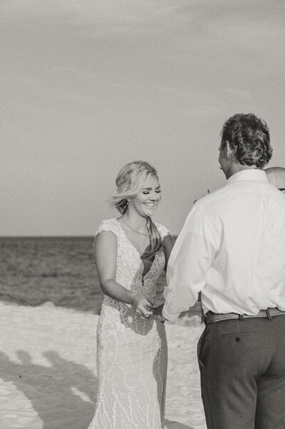 Navarre Beach elopement photographer