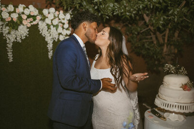 St. George Utah Elopement Photographer Intimate Wedding Candlelight Aesthetic Reception