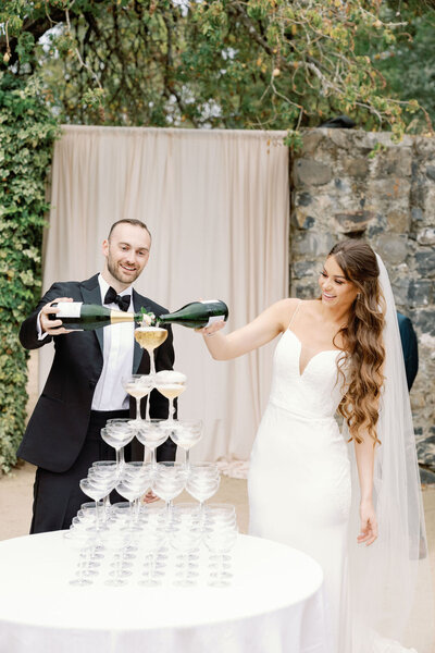 Romantic Jewish Fall Wedding at the Historic Annadel Estate Winery