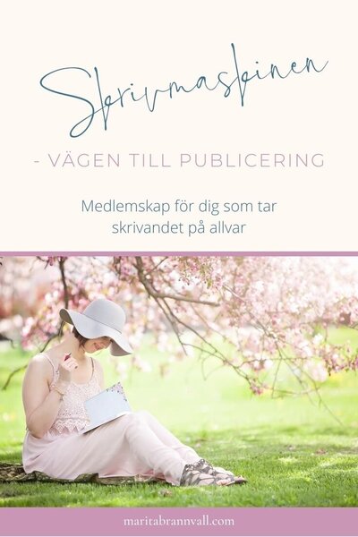 Skrivmaskinen - Medlemskap för författare - Marita Brännvall