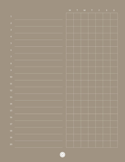 Notebook No 04 Digital Planner by Click 2 Plan-23