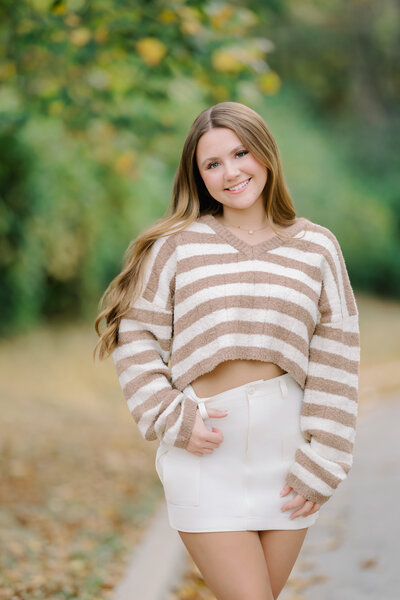 Kansas City Senior Pictures in Downtown KC