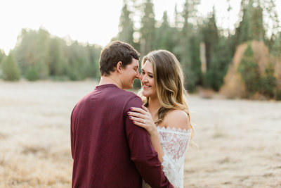 shaver lake engagement photos by megan helm photography