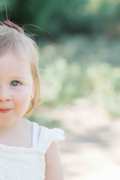Outdoor newborn photos in San Diego