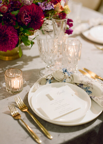 Wedding Tabletop for Winter