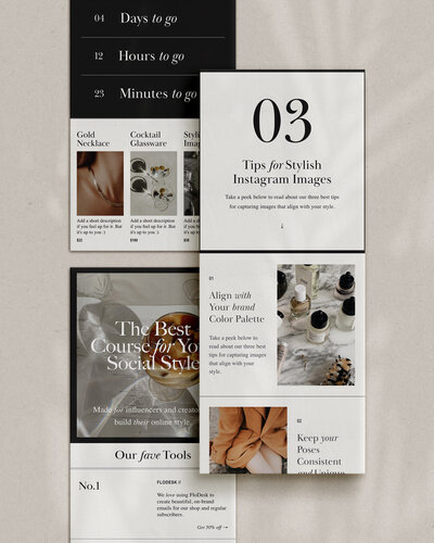 Creative and Detailed 40 Page PDF Website Content Planner and Checklist