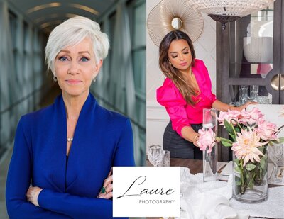 difference between headshot and brand pictures by Atlanta photographer Laure Photography