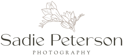 logo for sadie peterson photography