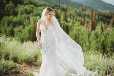 Bridals in the mountains of Utah.