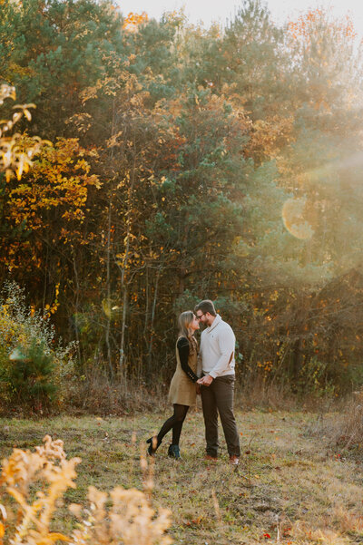 engaged couple photo leeann marie