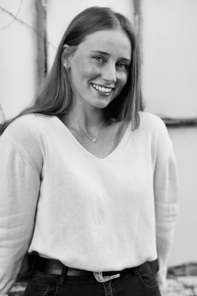 Woman smiling
