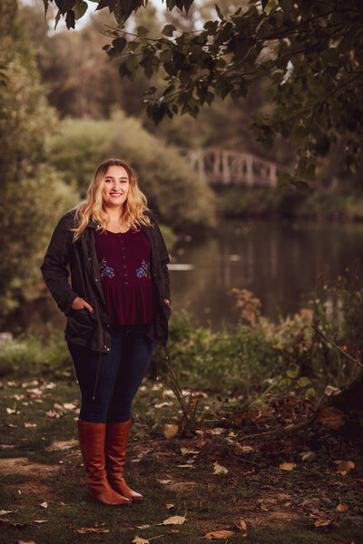bothell landing is one of the best locations in seattle for high school senior pictures