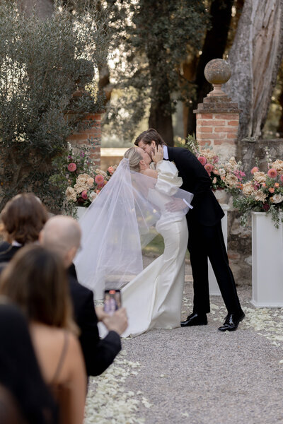 Wedding ceremony in Italy