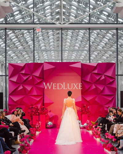 Kleinfeld NY at WedLuxe Show 2023 Runway pics by @Purpletreephotography 9