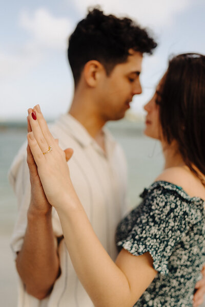 florida engagement photos beach
