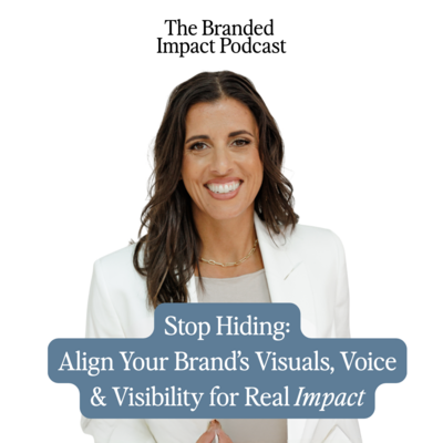 Jo Espejo hosts on the Branded Impact Podcast.