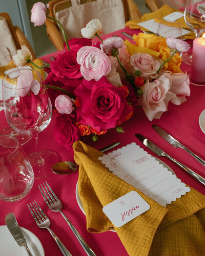 wedding flowers on a cake in Squamish