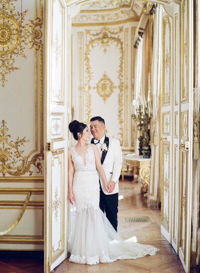 Chateau wedding in France at Chateau de Chantilly