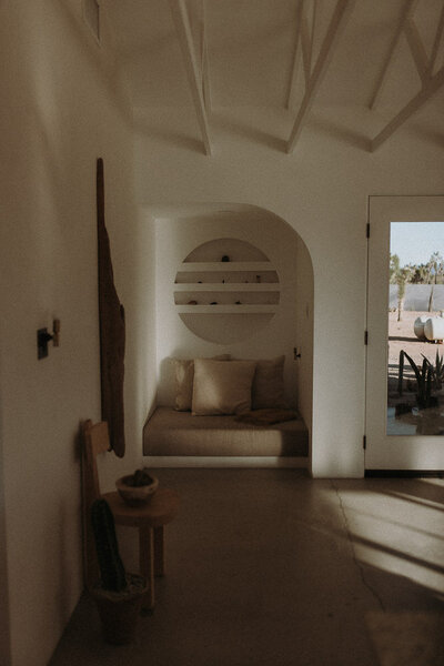 An interior shot of Le Chacuel